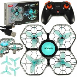 Dron Syma X26 Pro Rc Wi-Fi Led Akrobacje
