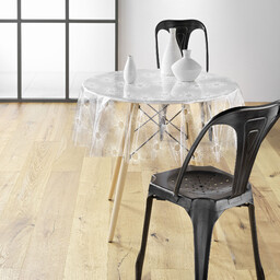Douceur D''intérieur Przezroczysty obrus z PCV SOLEIL, Ø