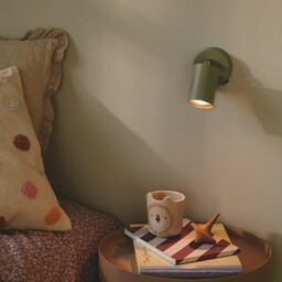 Lampa Ścienna Nordlux, Explore, zielony, przedpokój, metal, skandynawski