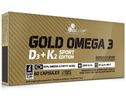 Olimp Gold Omega 3 D3 + K2 Sport