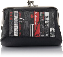 Czarna bilonówka damska Horrory Yoshi Y1328