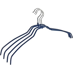 Wenko 10412411100 Wieszak w kształcie Slim 42 zestaw