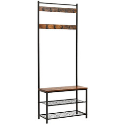 Edinos Wieszak Z Siedziskiem I 2 Półkami K8-M75