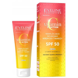EVELINE Vitamin C 3x Action Nawilżająco-ochronny krem