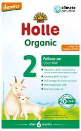 Holle Mleko następne kozie 2 dla niemowląt