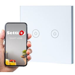 SETTI Włącznik światła+ SSW320 Wi-Fi