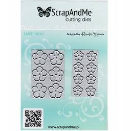 Wykrojnik do papieru - Scrapandme - Kwiatki