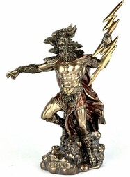 Figurka Zeus Statuetka Potężnego Zeusa Veronese