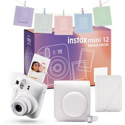 FUJIFILM Aparat Instax Mini 12 Biały Pokrowiec +