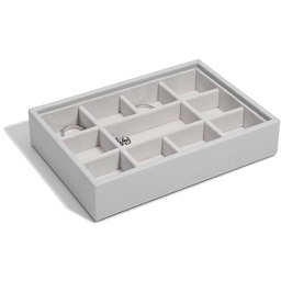 Stackers Organizer na biżuterię (jasnoszary) Trinket Mini