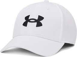 Under Armour Mężczyźni Stretch Fit 1376700 Czapka, Biały/Czarny,