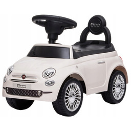 Jeździk Sun Baby Fiat 500 Biały