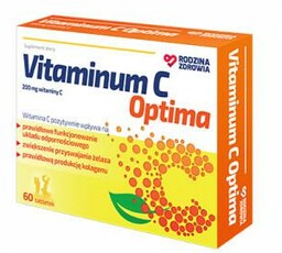 Rodzina Zdrowia Vitaminum C Optima, 60 tabletek