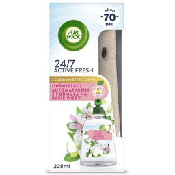 AIR WICK Odświeżacz powietrza Active Fresh Białe Kwiaty