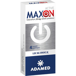 Maxon Active na potencję, 4 tabletki