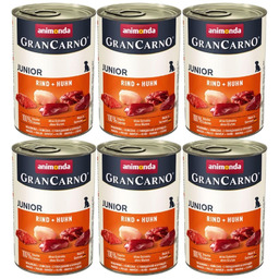 Animonda Grancarno Junior Rind + Huhn 6x800 g