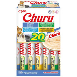 INABA CAT Churu Mix z tuńczykiem 20x14g