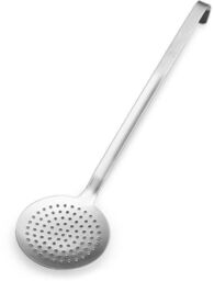 FORGAST Łyżka cedzakowa monoblok, średnica 12 cm, długość