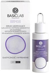 BasicLab Elastyczność i Wypełnienie Serum ujędrniające z peptydem