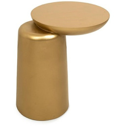 MaMaison stolik ELIAS złoty / drewno