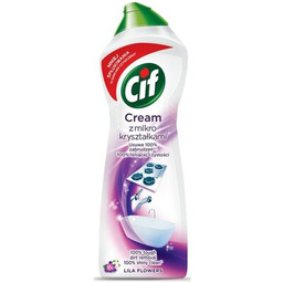 Mleczko do czyszczenia CIF Cream Lila Flowers 780
