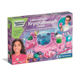 Clementoni Naukowa Zabawa - Laboratorium kryształowych ozdób
