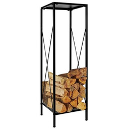 GOCKOWIAK Stojak na drewno Perun Czarny 100kg