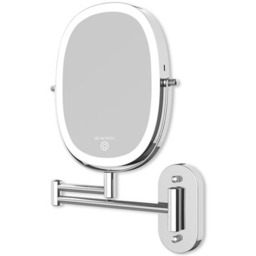 BEAUTIFLY Lusterko kosmetyczne Dual Side 7x podświetlane