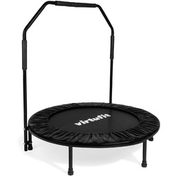 VirtuFit Trampolina fitness 100 cm z uchwytem składana,