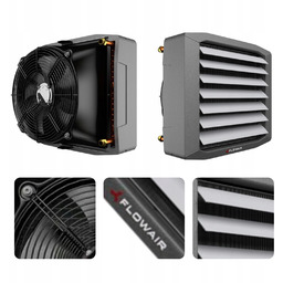 Nagrzewnica Wodna 26,5 Kw Do Warsztatu Garażu Hali