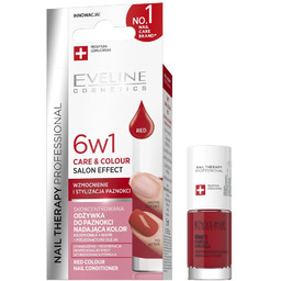 EVELINE Nail Therapy 6w1 Care & Colour skoncentrowana
