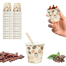 SOFY''S BICCHIERI Caffe Letter 50 PZ Jednorazowe pojemniki