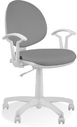 Krzesło biurowe smart white gtp27 ts02 nowy styl