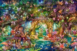 Erwachsenenpuzzle 4000 Teile - Die verborgene Welt der