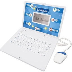 Lexibook, Edukacyjny i dwujęzyczny laptop hiszpański/angielski, zabawka