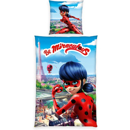 Herding Miraculous Bettwäsche, Kopfkissenbezug ok. 80 x 80
