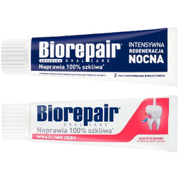 Pasta do zębów Biorepair Night 75ml + Pasta