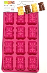 Forma na czekoladę ScrapCooking: Miś Marshmallow
