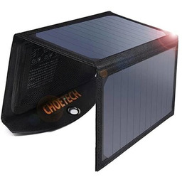 Choetech ładowarka solarna USB składana ładowarka słoneczna 19W