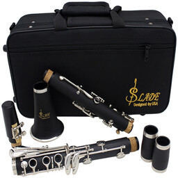 Klarnet B-dur zestaw z torbą futerałem i akcesoriami