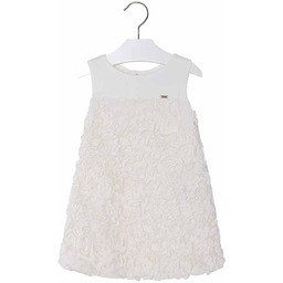Mayoral 3924 kremowa sukienka 134