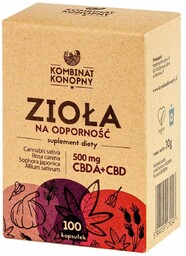 Kombinant Konopny Kombinat Konopny Zioła na odporność CBDA