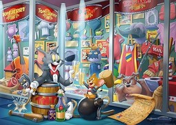 Puzzle 2D 1000 elementów: Tom & Jerry