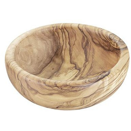 Miska OLIVE z drewna oliwnego, średnica 12.5 cm,