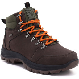 Wysokie buty męskie trekkingowe brązowe Big Star UU174195