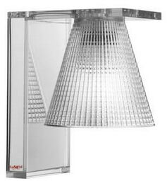 Kartell - Light Air Lampa Ścienna Rzeźbiona Krystaliczna