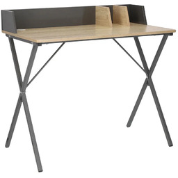 Elior Nowoczesne biurko w stylu loftowym szary +
