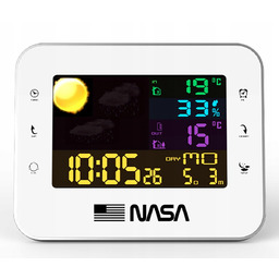 Nasa Stacja Pogody Pogodowa 6'' 7w1 Kolorowa Ws500