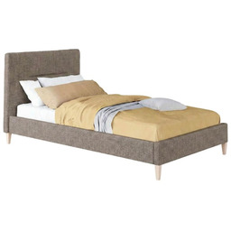 Łóżko tapicerowane KAROLINA 90x200 Sawana 27 SZYBKA WYSYŁKA