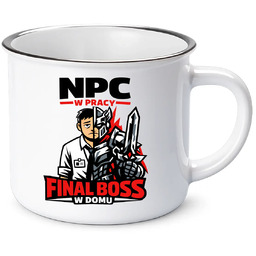 NPC w pracy, final boss w domu -